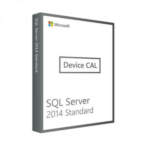 Microsoft SQL Server 2014 Standard 10 Device CALs - Nieuw amp