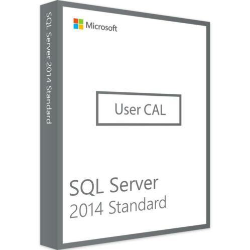 Microsoft SQL Server 2014 Standard - 10 User CALs - Nieuw amp