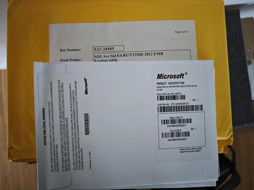Microsoft SQL Server 2022 Standard  CALs- Inclusief Factuur