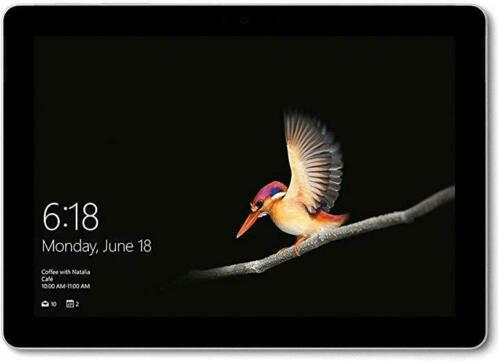 Microsoft Surface Go 10 128GB SSD wifi zilver