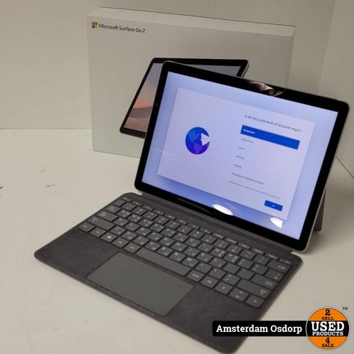 Microsoft Surface go 2 4GB 64GB toetsenbord  in nette staa