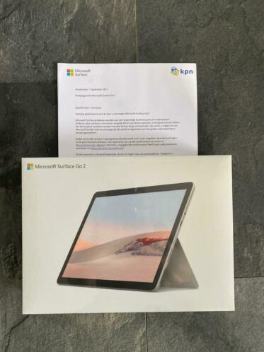 Microsoft Surface Go 2, incl. 2 jaar garantiebewijs