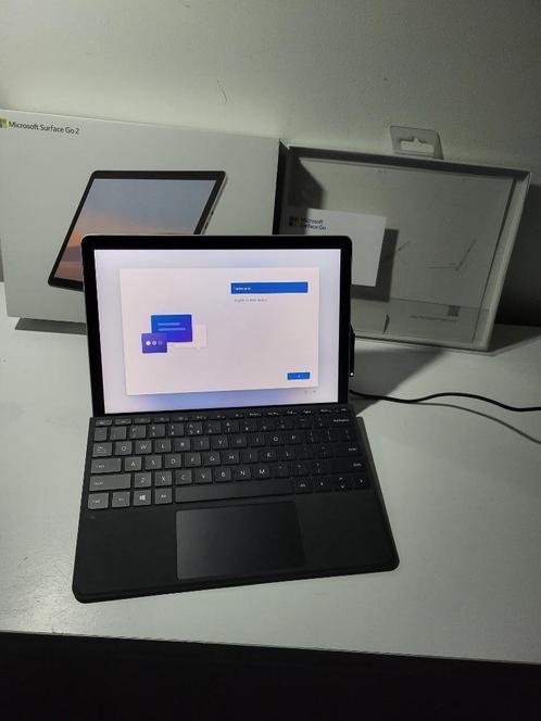 Microsoft Surface Go 2 met Microsoft Surface Go Type Cover