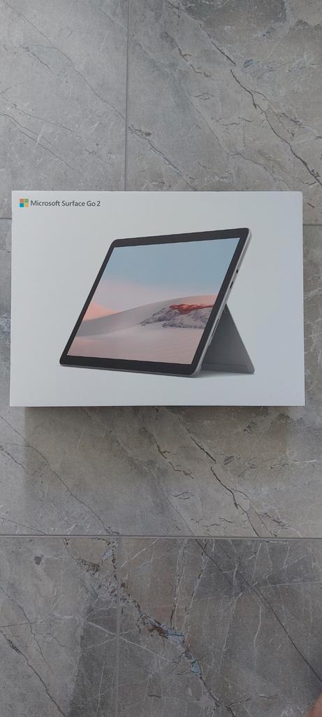 Microsoft Surface Go 2 tablet met  Intel Pentium gold cpu