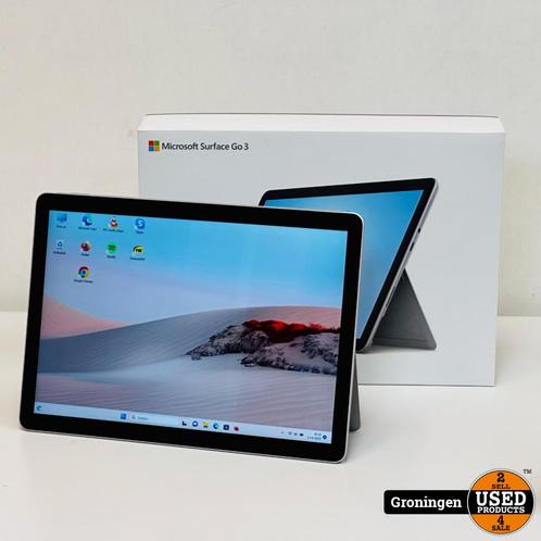 Microsoft Surface Go 3 - 8GB128GB Platinum W11 NIEUWSTAAT