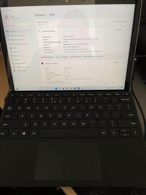 Microsoft surface go 3  Surface Go Type Cover
