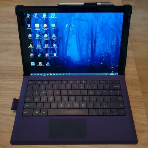 Microsoft surface pro 4  i7, 8GB, 256  incl typecover