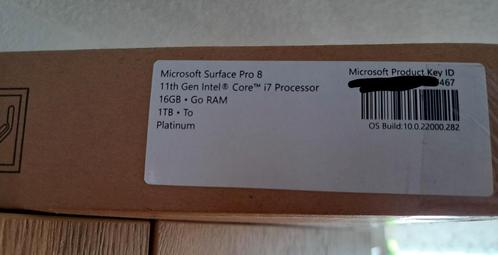 Microsoft Surface Pro 8 i7 16Gb 1TB