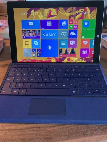 Microsoft Surface pro met type cover
