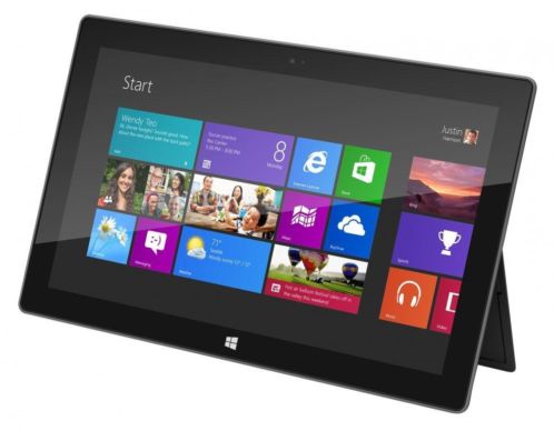 MICROSOFT SURFACE RT 32GB ZWART inclusief Office 2013