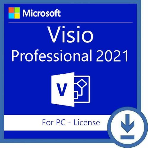 Microsoft Visio 2021 Professional  Direct Geleverd