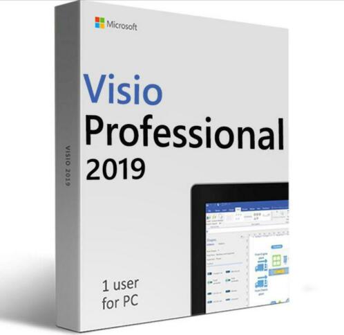 Microsoft Visio Pro 2019 Licentie Key Code
