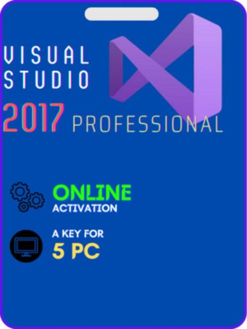 Microsoft Visual Studio 2017 Professional (5PC)