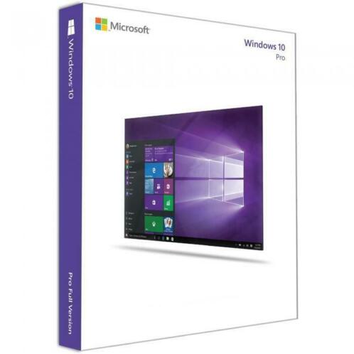 Microsoft Windows 10 Pro  Nu maar 12,50
