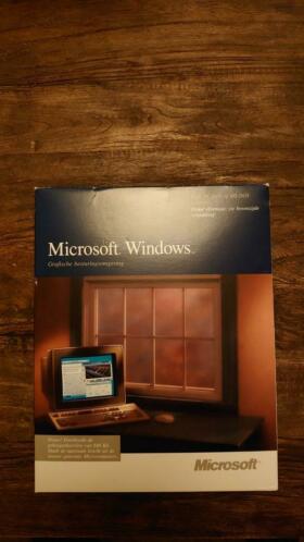 Microsoft windows 3 (vintage) zonder floppyx27s