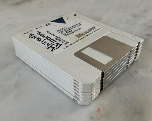 Microsoft Windows 3.0 originele NL installatie diskettes