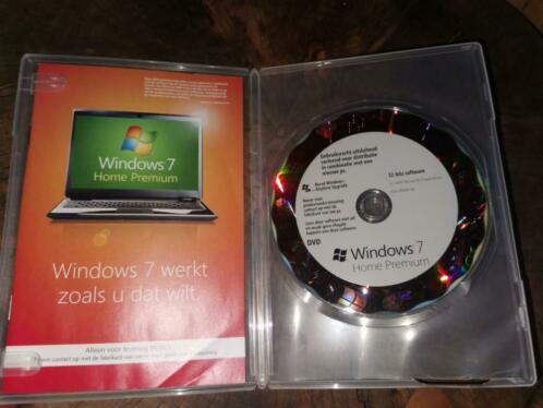Microsoft Windows 7 Home Premium 32bit OEM DVD origineel