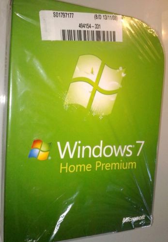 Microsoft Windows 7 Home Premium NL-Retail 64-bit 32-bit