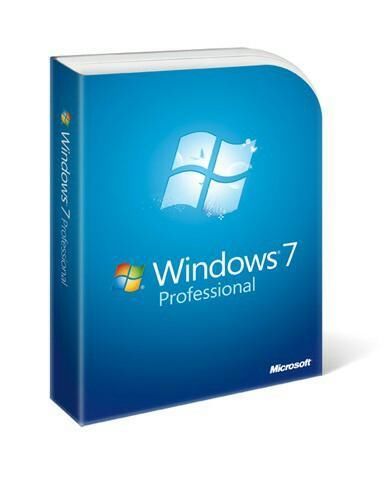 Microsoft Windows 7 Pro Professional 32 en 64 bits Licentie