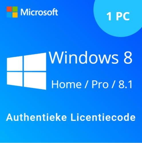 Microsoft Windows 8  8 Pro  8.1  8.1 Pro