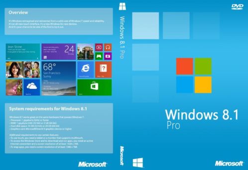 Microsoft Windows 8.1 (Professional) - key - 3264 Bit 