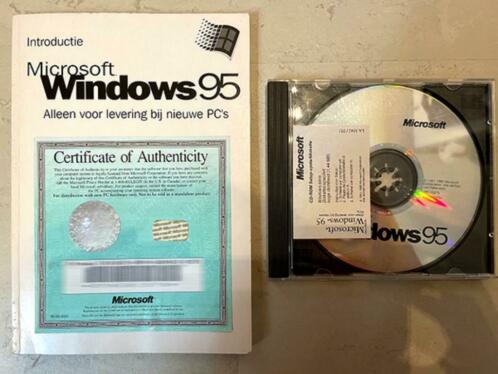 Microsoft Windows 95 besturingssysteem NL  boekje