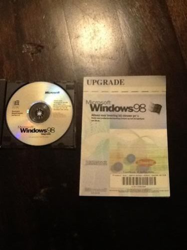 Microsoft Windows 98 upgrade