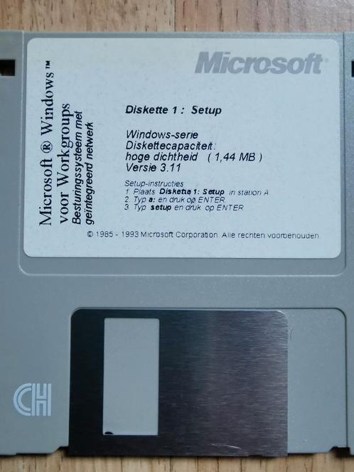 microsoft  windows diskettes 3.11