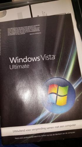Microsoft Windows vista ultimate 64bit.