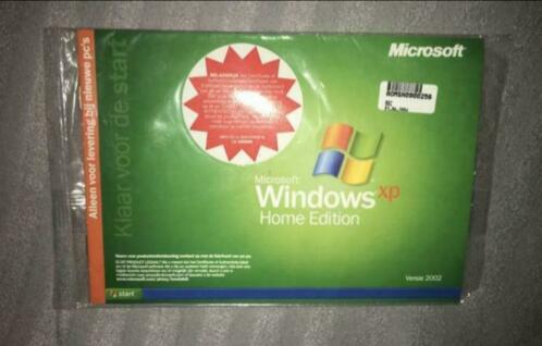 Microsoft Windows Xp Home Edition Besturingssysteem.