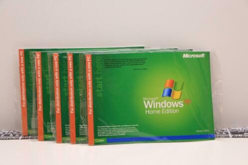 Microsoft Windows XP Home Edition version 2002 5x