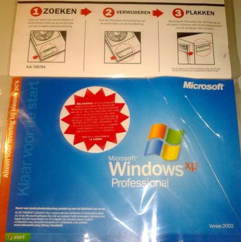 Microsoft Windows XP Professional 2002 Edition 2004 SP2 OEM