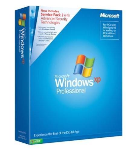 Microsoft Windows XP Professional Volledige versie met SP2