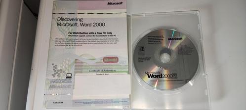 Microsoft Word 2000 PC originele Cd