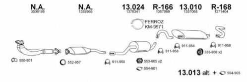 Middendemper VOLVO 740, 740 Kombi, 940, 940 II, 940 II Estat