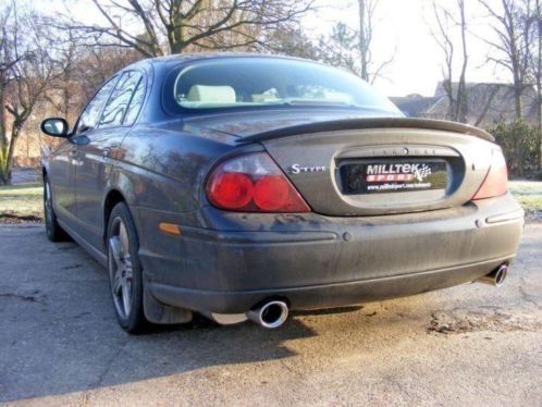 Milltek catback uitlaatsysteem Jaguar S-Type R 4.2 V8 99