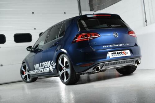 Milltek Sport uitlaat voor VW Golf 7 MK7 GTI (2013 en later)