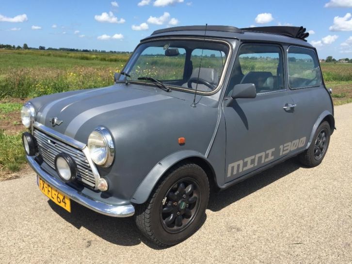 Mini 1300 OPEN nagenoeg roestvrij amp nieuwe pak