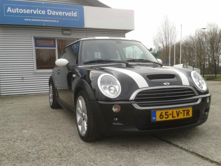 Mini Cooper 1.6 16V Cooper S 2003 Zwart