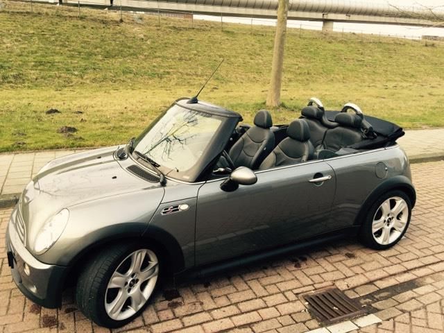 Mini Cooper S Cabrio - Chili - Volledig leer, vol met opties