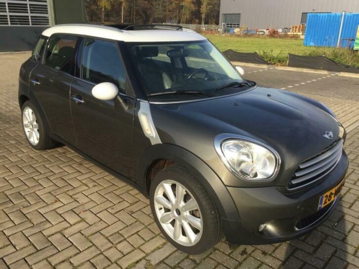 Mini Countryman 1.6 Cooper 2010 GrijsPANOleren bekleding