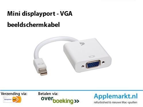 Mini DisplayPort naar VGA beeldschermadapter