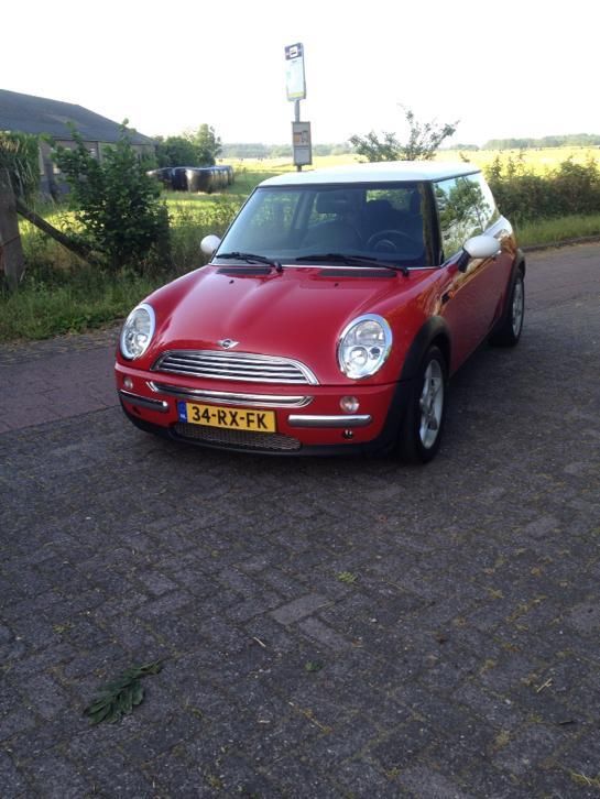Mini Mini 1.6 16V Cooper AUT 2003 Rood