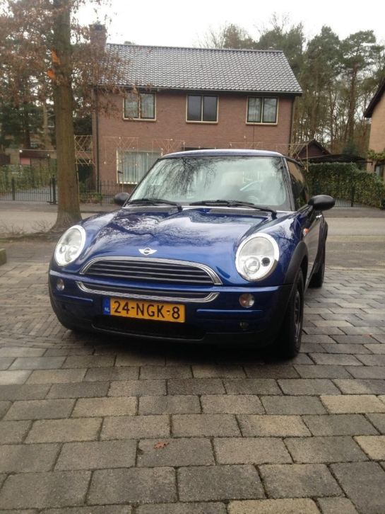 Mini Mini 1.6 16V ONE 2003 Blauw in zeer goede staat