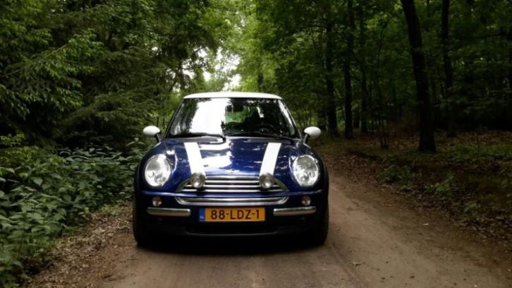 Mini Mini 1.6 16V ONE 2004 Blauw Airco