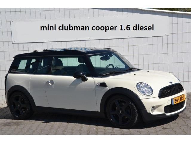 Mini Mini 1.6 D Cooper Clubman 2007 Wit