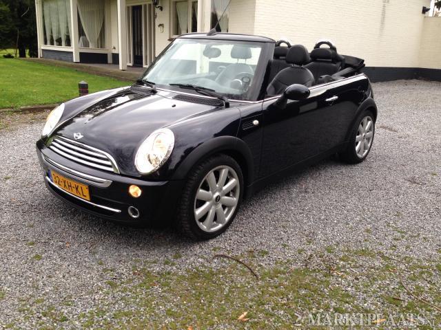 Mini Mini Cabrio 1.6 Cooper Sidewalk BJ 2007 alle opties ned auto