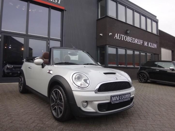 Mini Mini cabrio Cooper S cabrio 184pkbruin ledernavi2012