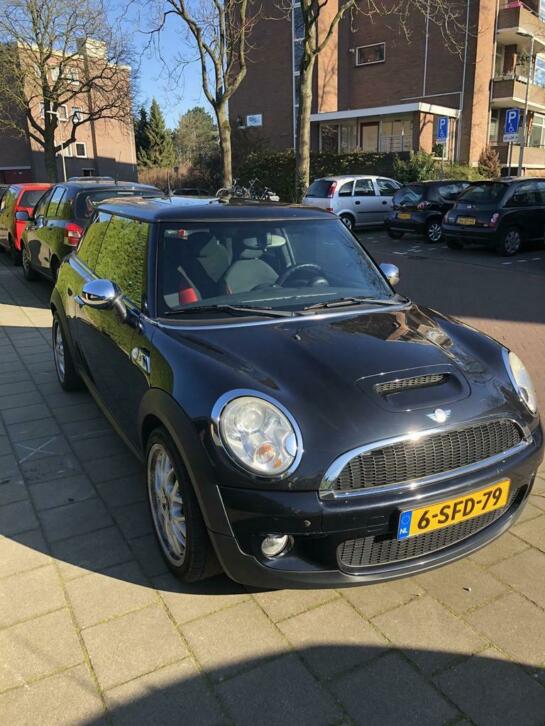 Mini Mini Cooper S 2007 Zwart NAVI PANORAMA