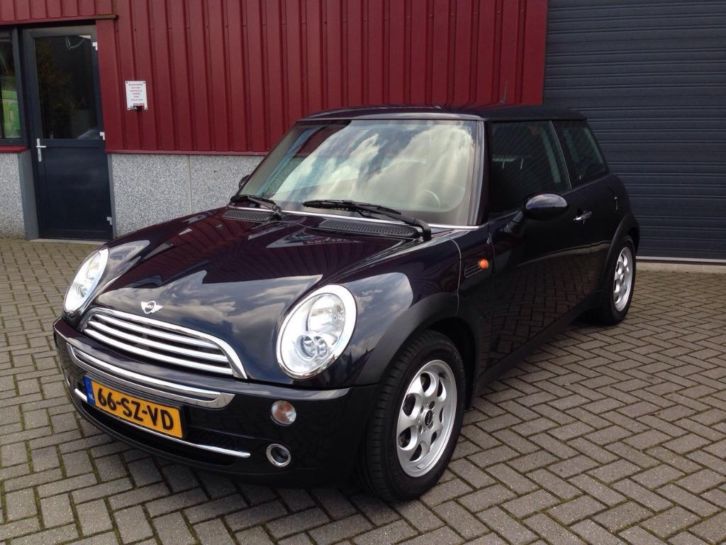 Mini One Chili 1.6 2006 Zwart Airco